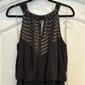 Stylish  black Summer maxi dress